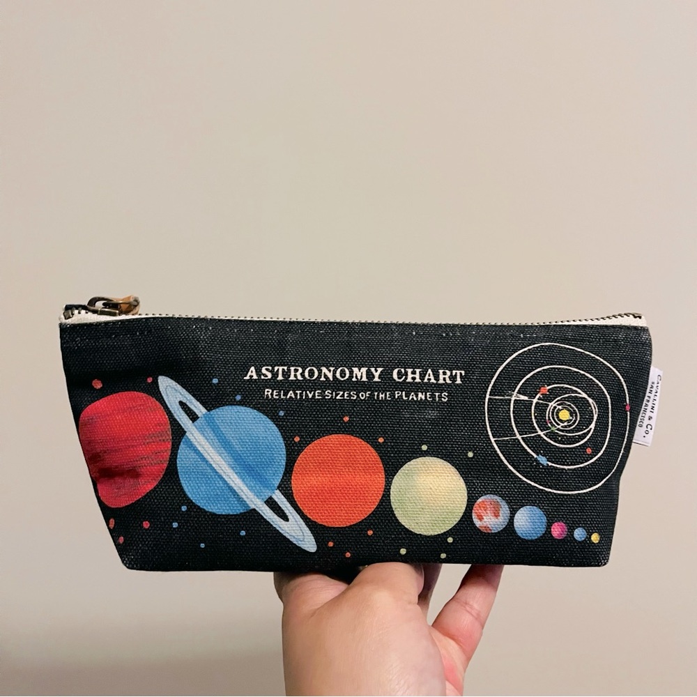 🌻 Cute Pencil Case Astronomy